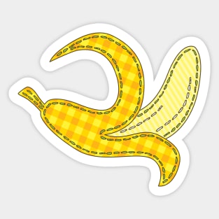Patchwork Bananas Sticker